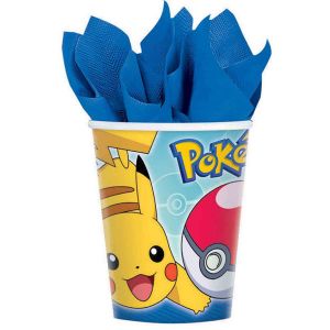 Pokemon Core Paper Cups - Pack of 8