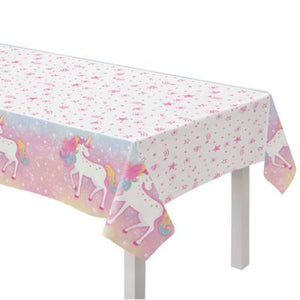 Magical Unicorn Plastic Printed Rectangle Tablecover