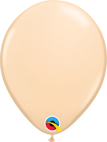 05 Inch Round Blush Qualatex Plain Latex Balloons UNINFLATED