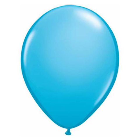 11 Inch Round Robin's Egg Blue Qualatex Plain Latex Balloons UNINFLATED