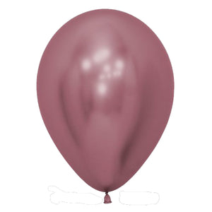 11 Inch Reflex Pink Sempertex Latex Balloon UNINFLATED