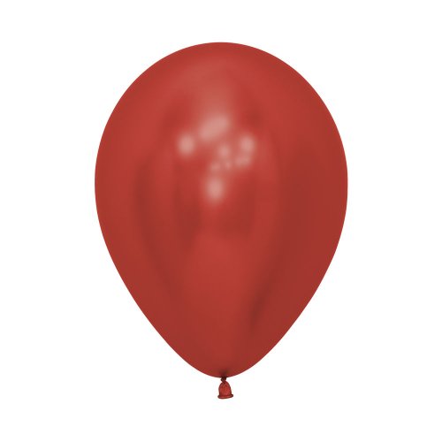 11 Inch Reflex Red Sempertex Latex Balloon UNINFLATED