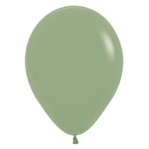 11 Inch Round Eucalyptus Sempertex Plain Latex Balloons UNINFLATED