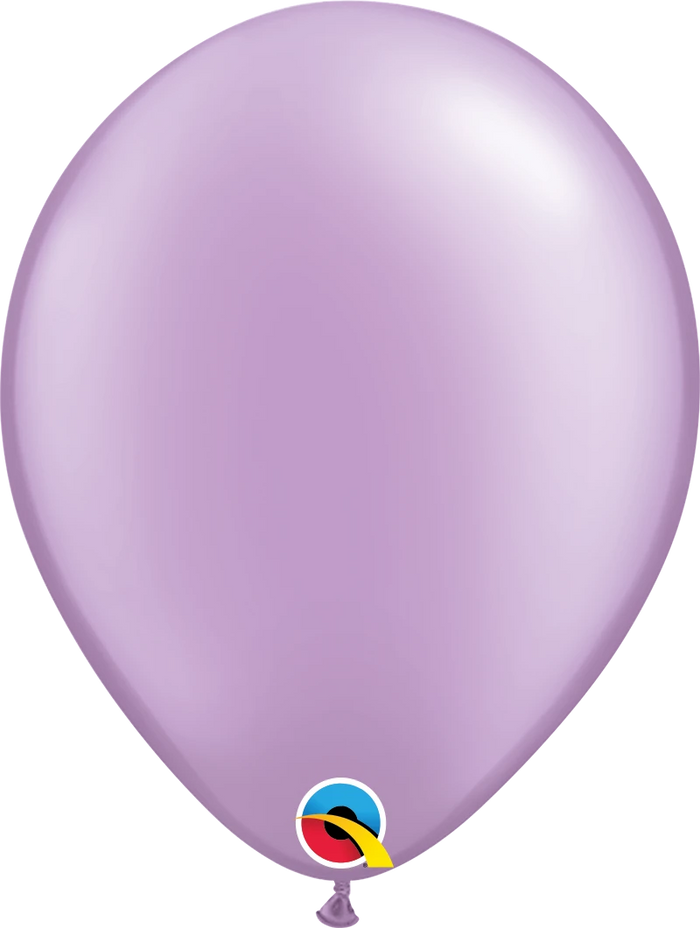 16 Inch Round Pearl Lavender Qualatex Latex Balloons UNINFLATED