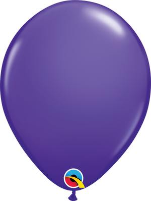 16 Inch Round Purple Violet Qualatex Latex Balloons UNINFLATED