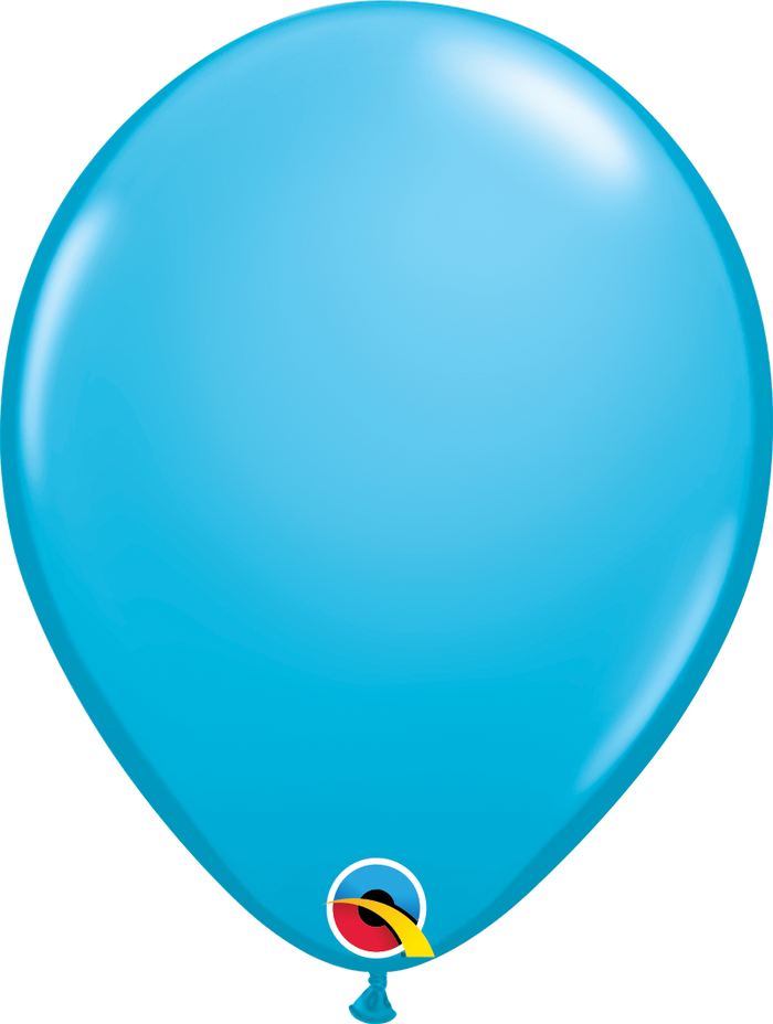 16 Inch Round Robin's Egg Blue Qualatex Latex Balloons UNINFLATED