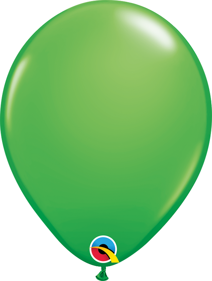 16 Inch Round Spring Green Qualatex Latex Balloons UNINFLATED