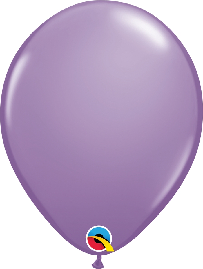 16 Inch Round Spring Lilac Qualatex Latex Balloons UNINFLATED