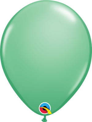 16 Inch Round Wintergreen Qualatex Latex Balloons UNINFLATED