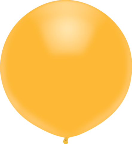 17 Inch Round Radiant Gold Qualatex Latex Balloons UNINFLATED