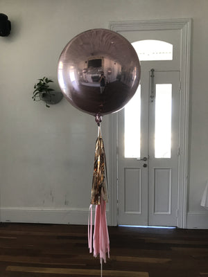 43cm Helium Filled Orbz Balloon each