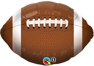 45cm Football Shape Foil Balloon UNINFLATED