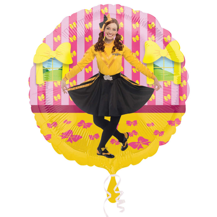 45cm The Wiggles Emma Round Foil Balloon UNINFLATED