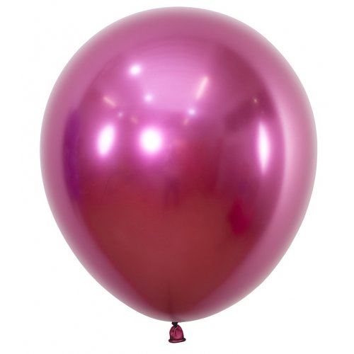 46 CM Reflex Fuchsia Sempertex Plain Latex Balloon UNINFLATED