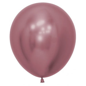 46 CM Reflex Pink Sempertex Plain Latex Balloon UNINFLATED