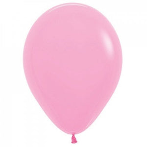 5 Inch Round Pink Sempertex Plain Latex Balloons UNINFLATED