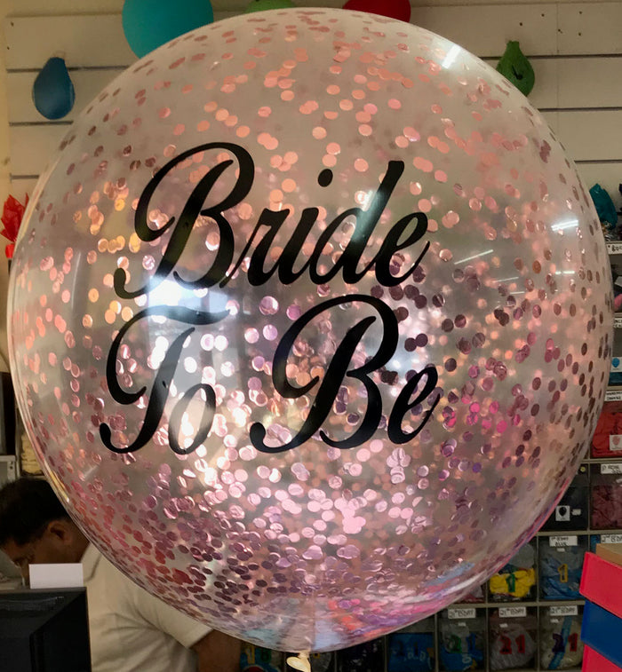 60cm (24 Inch) Confetti Personalised Balloon each