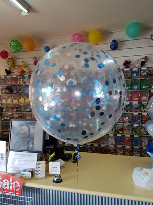 60cm Confetti Balloon each