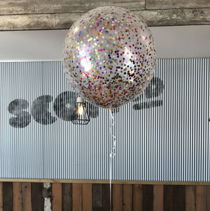 60cm Confetti Balloon each