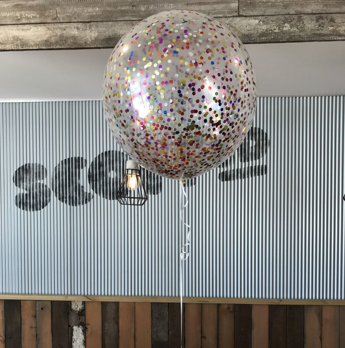60cm Confetti Balloon each