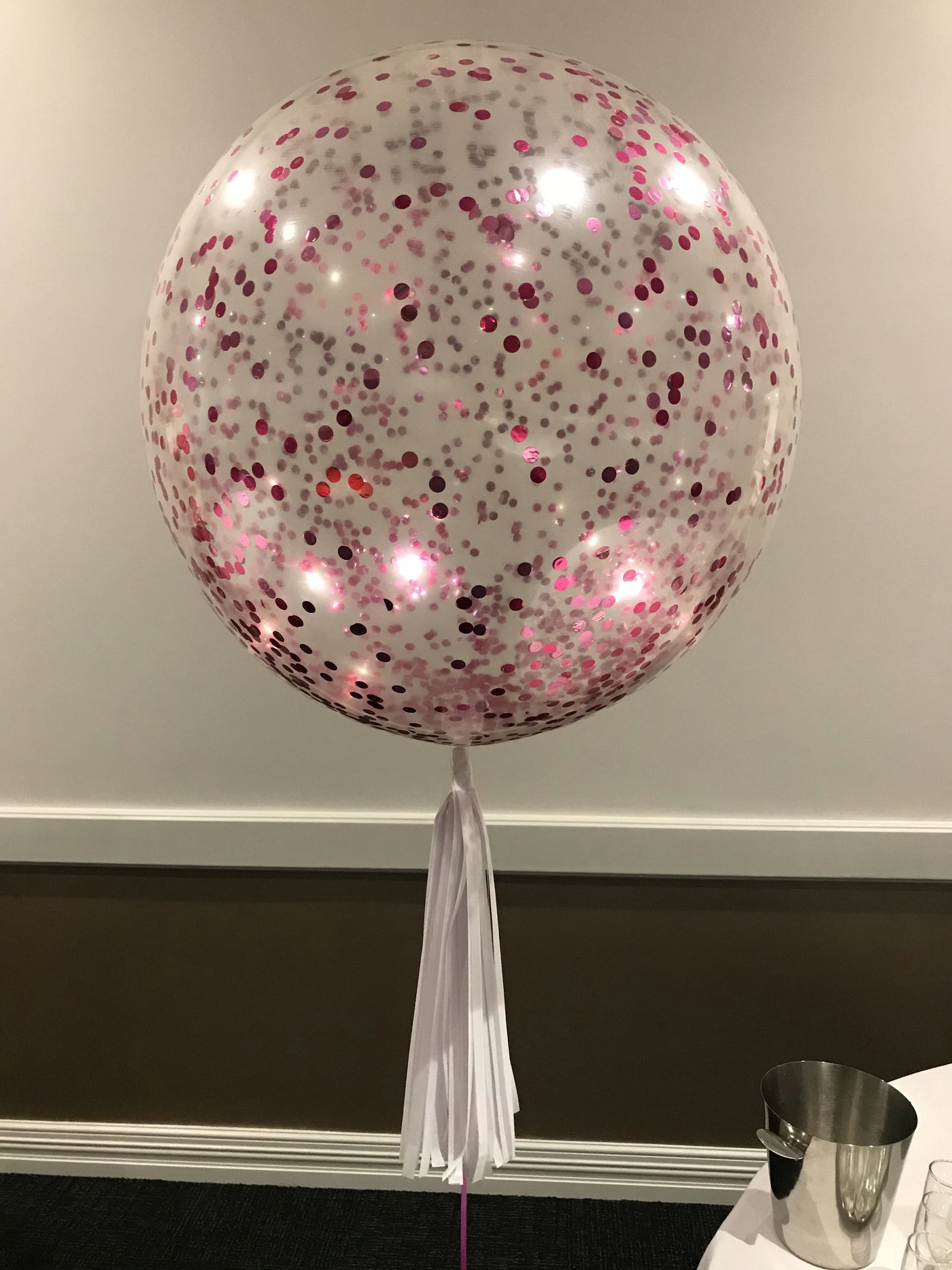 Pastel Rainbow Confetti Balloon DIY Tassels