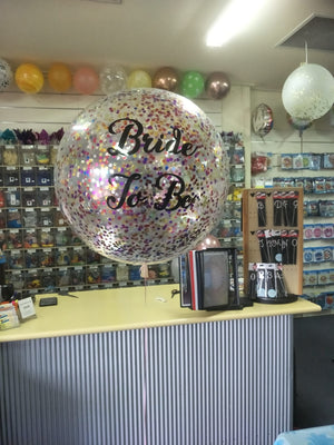 60cm (24 Inch) Confetti Personalised Balloon each