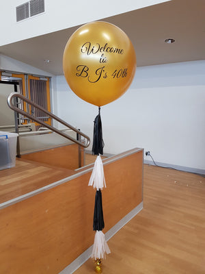 Giant 90cm (3ft) Personalised Balloon