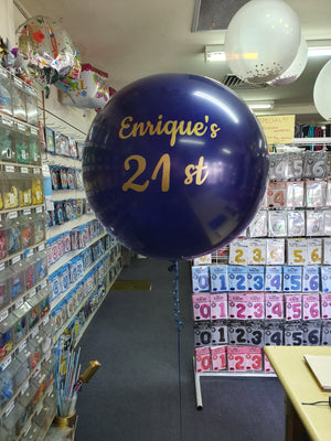 Giant 90cm (3ft) Personalised Balloon