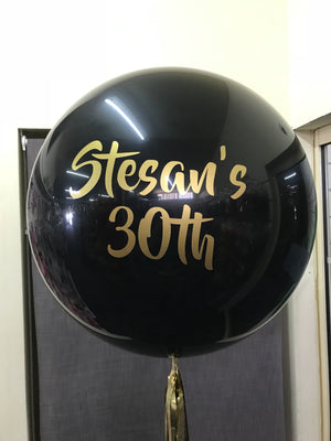 Giant 90cm (3ft) Personalised Balloon