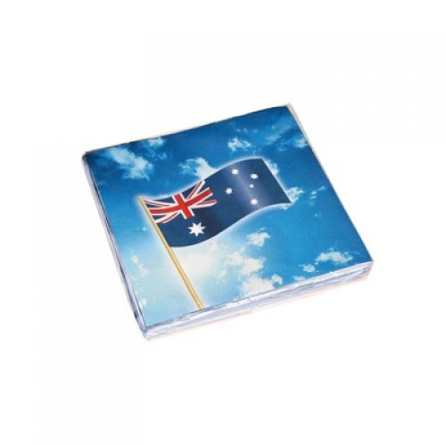 Australian Flag Napkins - Pack of 16