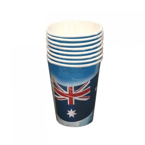 Australian Flag Paper Cups - Pack of 8 – The Party Superstore