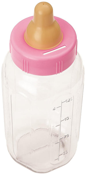 Baby Bottle Bank Pink Party Favors