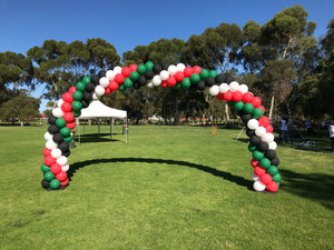 Balloon Arch Adelaide - 6 Meter Wide