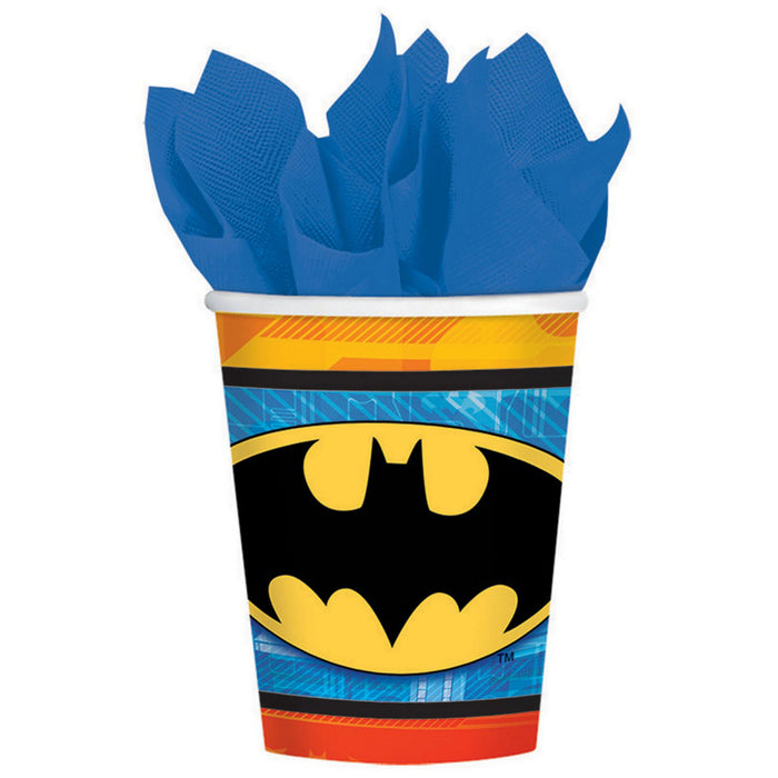 Batman Paper Cups - Pack of 8