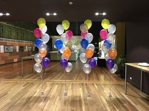 Bunch Of 10 Helium Balloons Bouquet