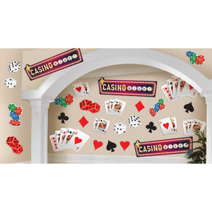 Casino Cutouts Mega Decorating Kit - Value Pack