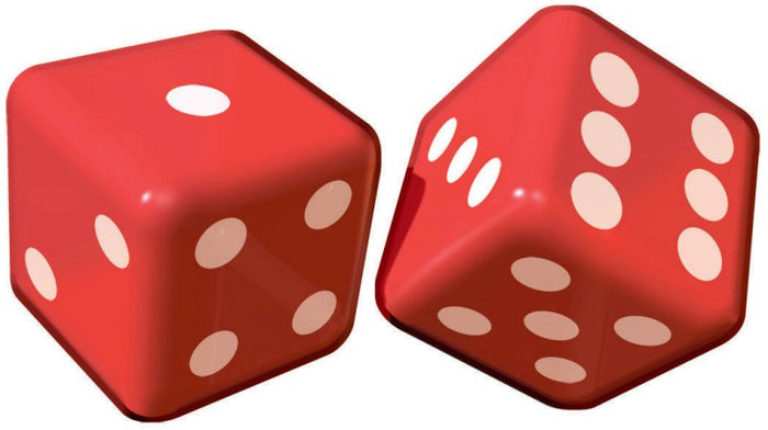 Casino Inflatable Dice Decorations