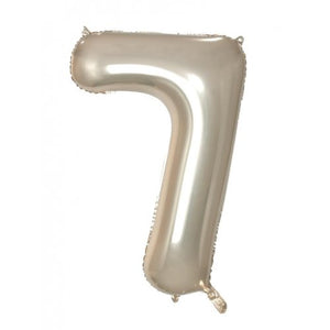 Champagne Number 7 Supershape 86cm Foil Balloon UNINFLATED
