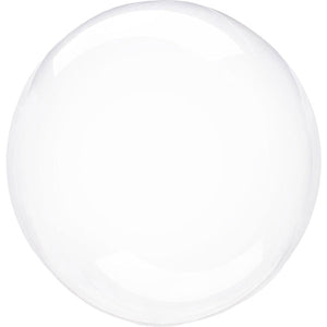 Clear 46cm Crystal Clearz Balloon UNINFLATED