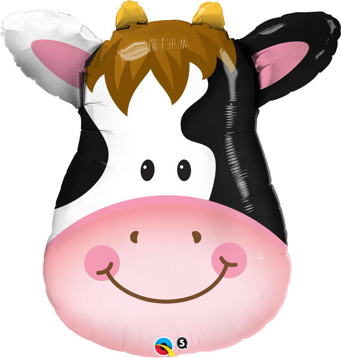 Contented Cow SuperShape Foil Balloon UNINFLATED