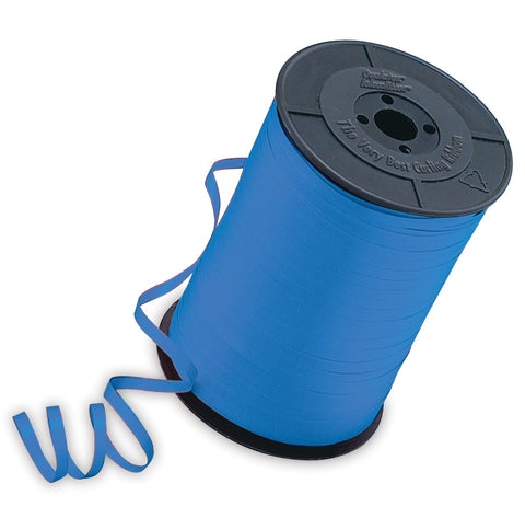 Dark Blue Curling Balloon Ribbon