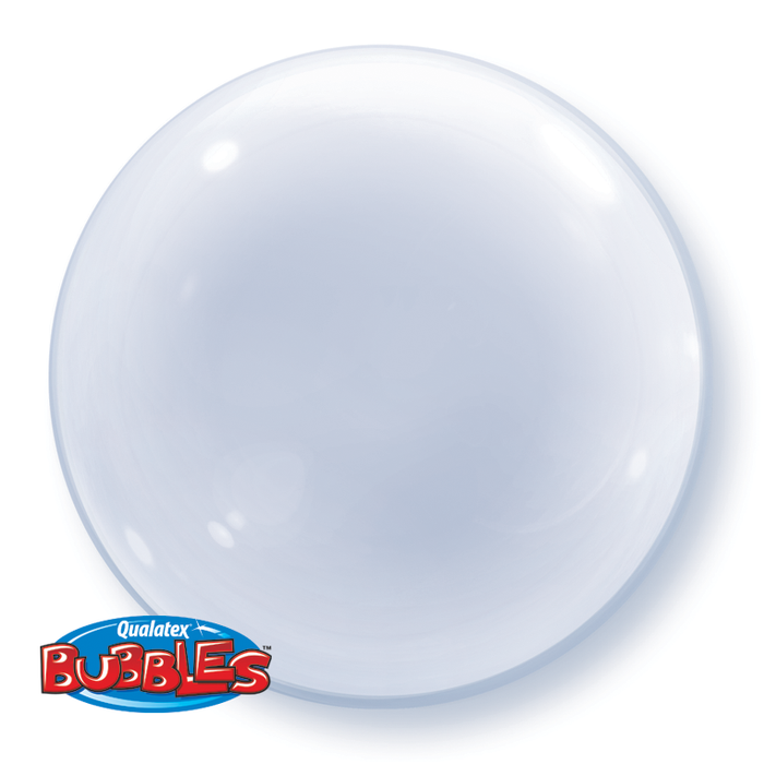 Deco Bubble Clear 24 Inch Qualatex Bubble Balloon UNINFLATED
