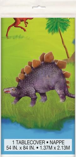 Dinosaur Plastic Printed Rectangle Tablecover
