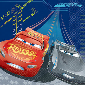 Disney Cars Lunch Napkins - Pack of 16