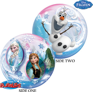 Disney Frozen 22 Inch Qualatex Bubble Balloon UNINFLATED