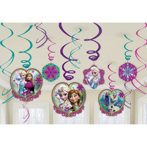 Disney Frozen Swirl Decorations