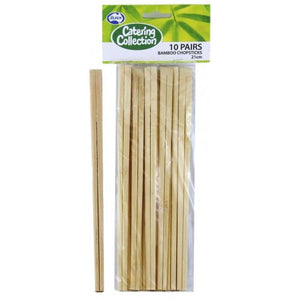 Eco Friendly Bamboo Chopsticks 21 cm - Pack of 10