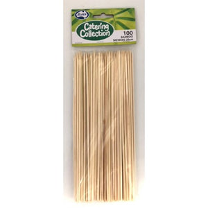 Eco Friendly Bamboo Skewer 2.5 mm x 20 cm - Pack of 100