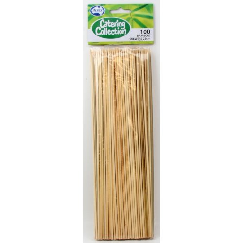 Eco Friendly Bamboo Skewer 2.5 mm x 25 cm - Pack of 100