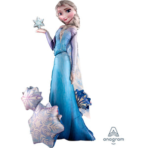 Elsa The Snow Queen Airwalker Balloon UNINFLATED